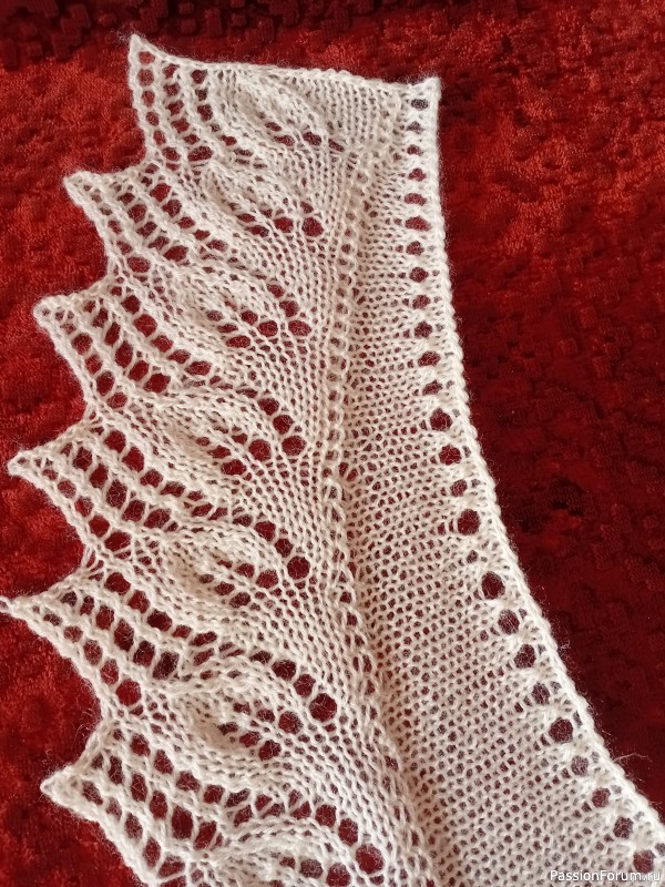 Мини- шаль "Фишю". Схема