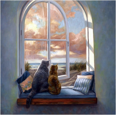 Котики.