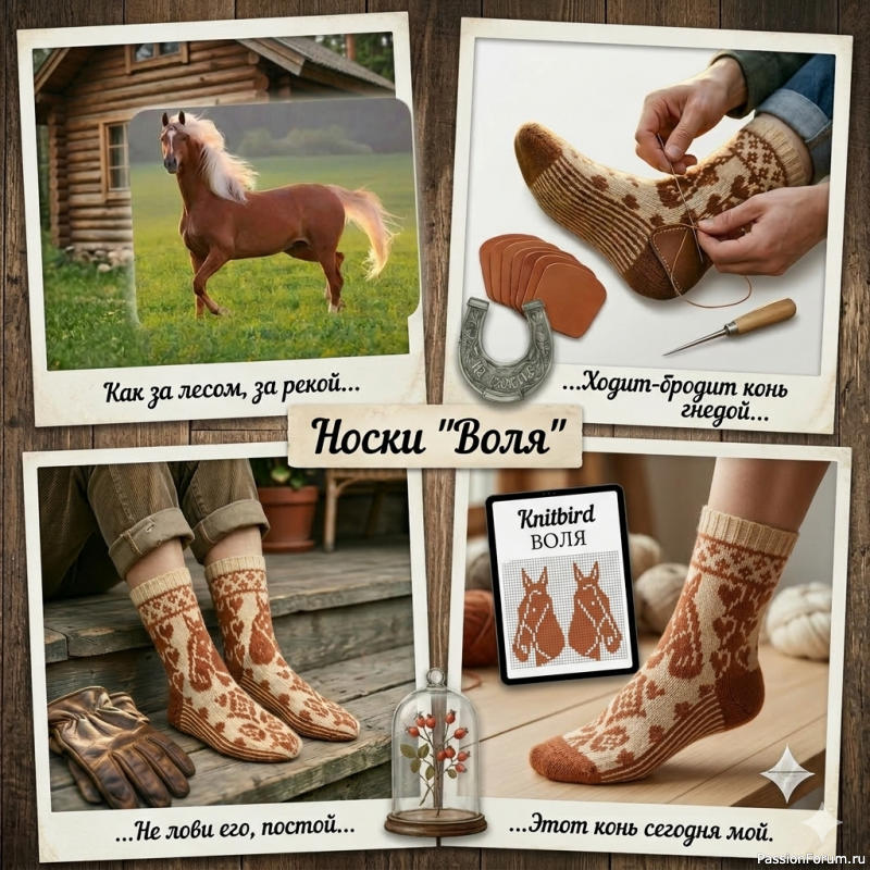 🐎 Авторский жаккард &laquo;ВОЛЯ&raquo;: Символизм и технические нюансы