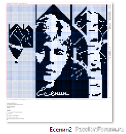 ​Жаккард. Варежки &quot;Есенин&quot; Схемы