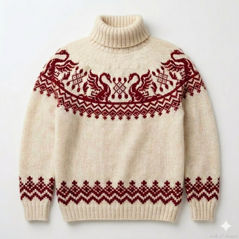 Свитер &laquo;Девы-лебеди&raquo;: Броня трёх миров