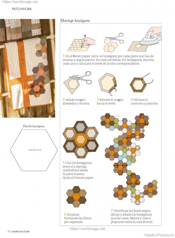 Коллекция проектов для рукодельниц в журнале &laquo;Labores del hogar №793 2025&raquo;