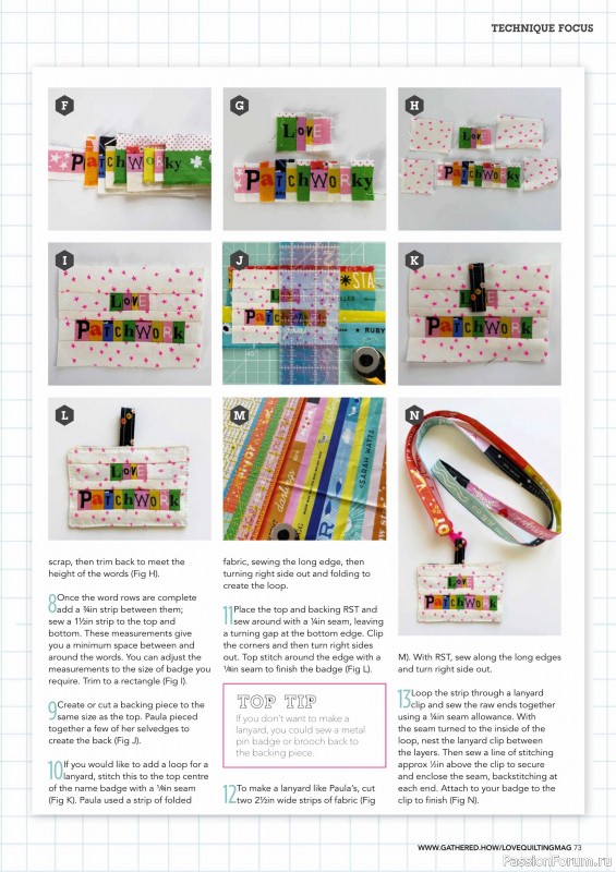 Коллекция проектов для рукодельниц в журнале «Love Patchwork & Quilting №154 2025»