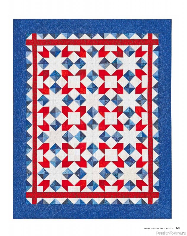 Коллекция проектов для рукодельниц в журнале &laquo;Quilter's World - Summer 2026&raquo;