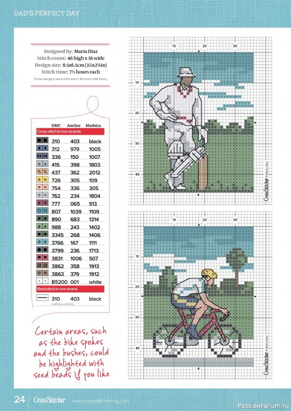 Коллекция вышивки в журнале «CrossStitcher №409 2024»