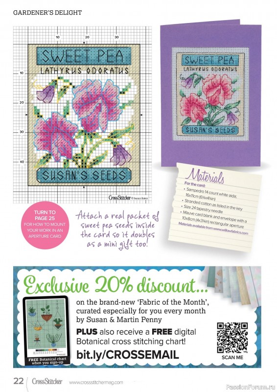 Коллекция вышивки в журнале «CrossStitcher №410 2024»