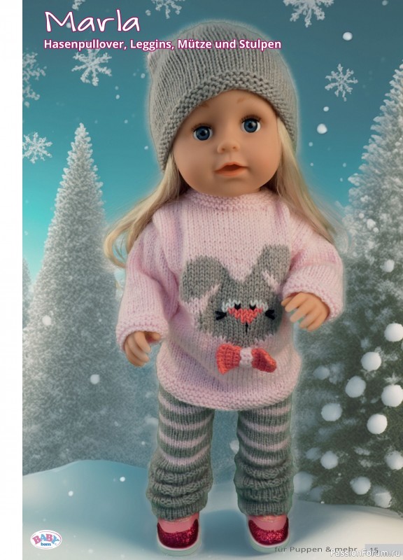 Вязаные модели для детей в журнале «Andrea Kreativ №4 2025»