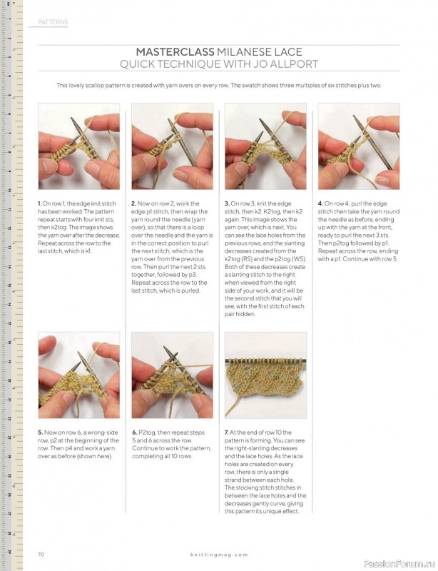 Вязаные модели спицами в журнале «Knitting №233 2022»