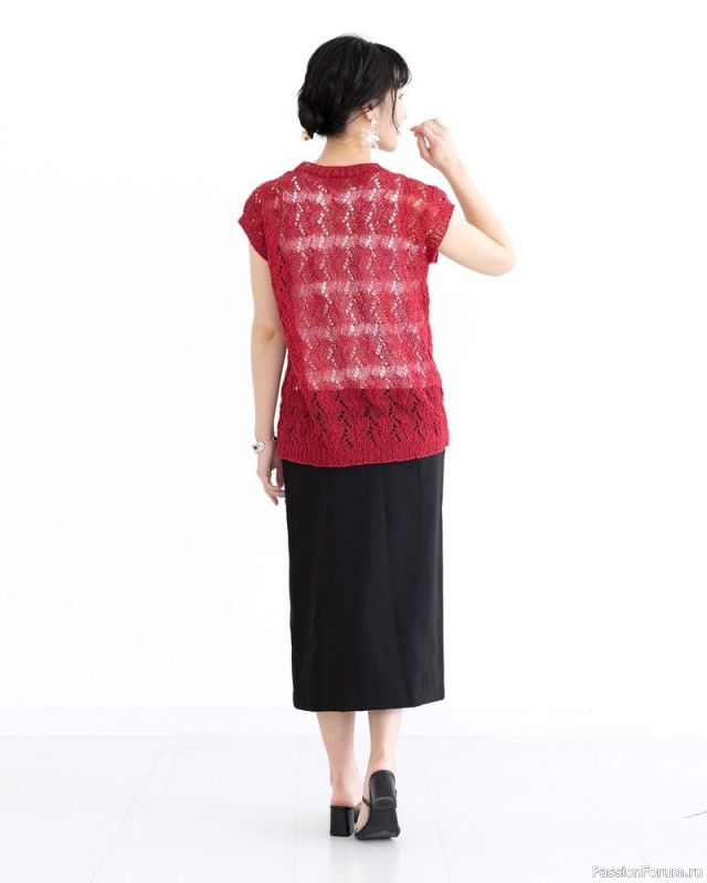 Вязаные модели в журнале «Knit Ange - Summer 2025»