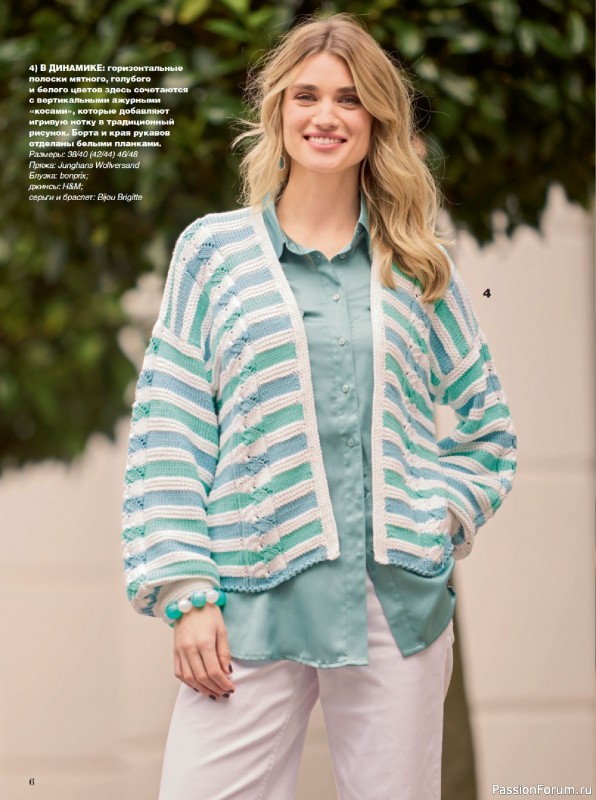 Вязаные модели в журнале &laquo;Сабрина №4 2026&raquo;