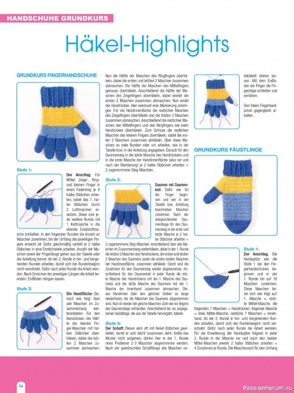 Вязаные проекты спицами в журнале «Hundert Seiten voller Ideen №4 2025»