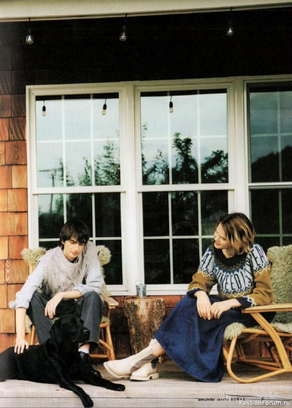 Вязаные проекты в книге &laquo;Amuhibi Meets Rowan&raquo;