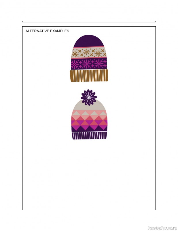 Вязаные проекты в книге «The Doodle Knit Directory». Продолжение