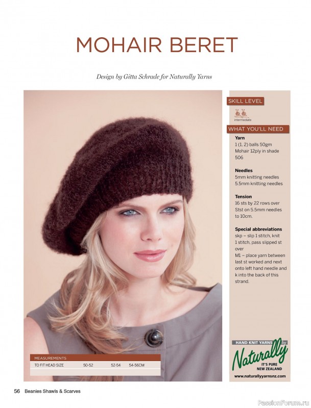 Вязаные проекты в журнале «Beanies Shawls & Scarves №6 2025»