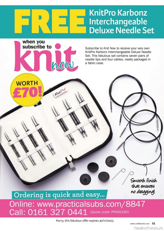 Вязаные проекты в журнале «Knit Now №160 2023»