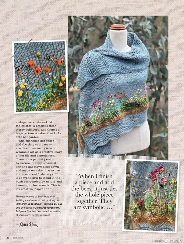 Коллекция проектов для рукодельниц в журнале &laquo;Australian Homespun - February-March 2026&raquo;