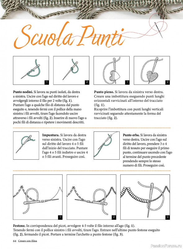 Коллекция проектов для рукодельниц в журнале «Creare Con Elisa №12 2025»