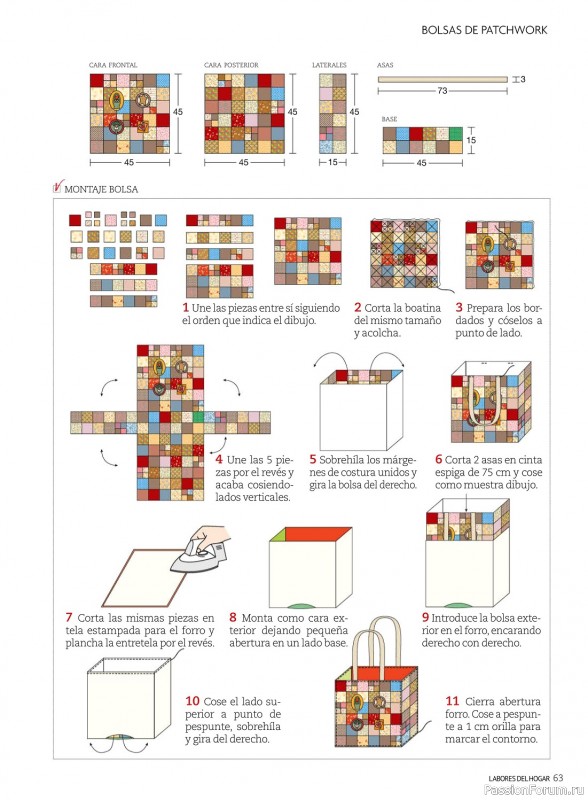 Коллекция проектов для рукодельниц в журнале «Labores del hogar №765 2023»