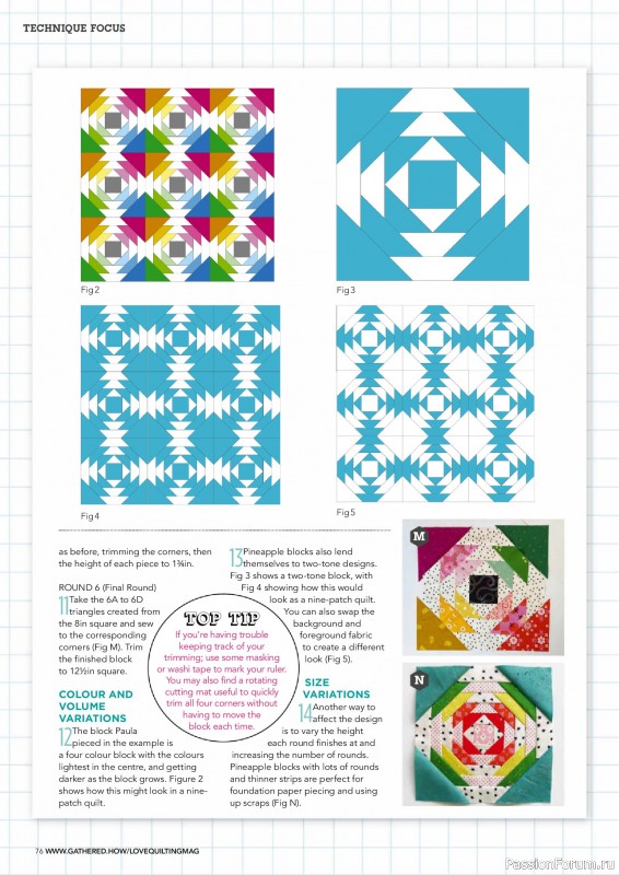 Коллекция проектов для рукодельниц в журнале «Love Patchwork & Quilting №153 2025»