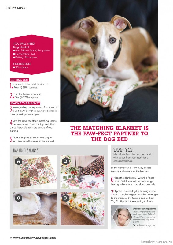 Коллекция проектов для рукодельниц в журнале &laquo;Love Patchwork & Quilting №160 2026&raquo;