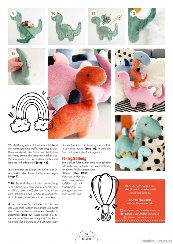 Коллекция проектов для рукодельниц в журнале &laquo;Patchwork Spezial №52 2025&raquo;