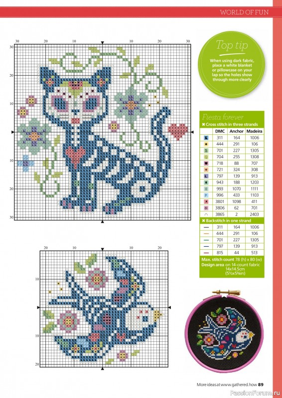 Коллекция вышивки в журнале «Ultimate CrossStitch Collection - Contemporary 2026»