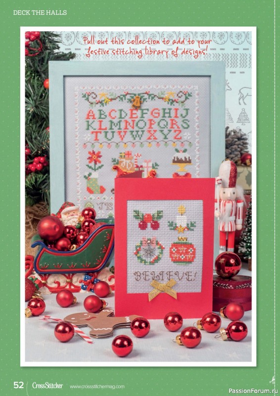 Коллекция вышивки в журнале «CrossStitcher №428 2025»