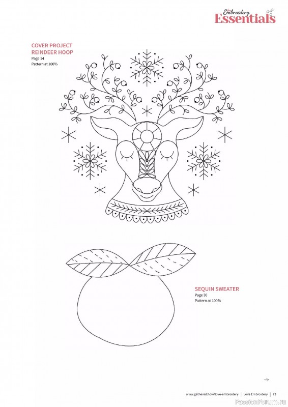 Коллекция вышивки в журнале «Love Embroidery №73 2025»