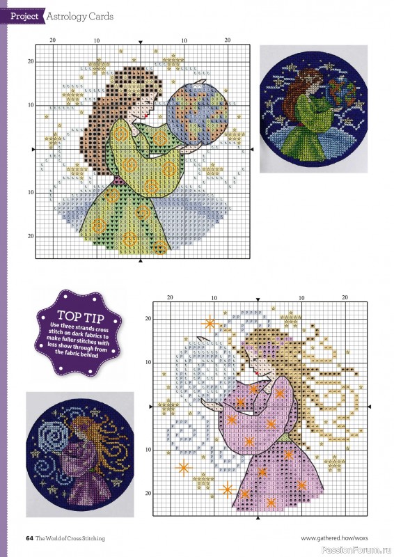 Коллекция вышивки в журнале &laquo;The World of Cross Stitching №371 2026&raquo;