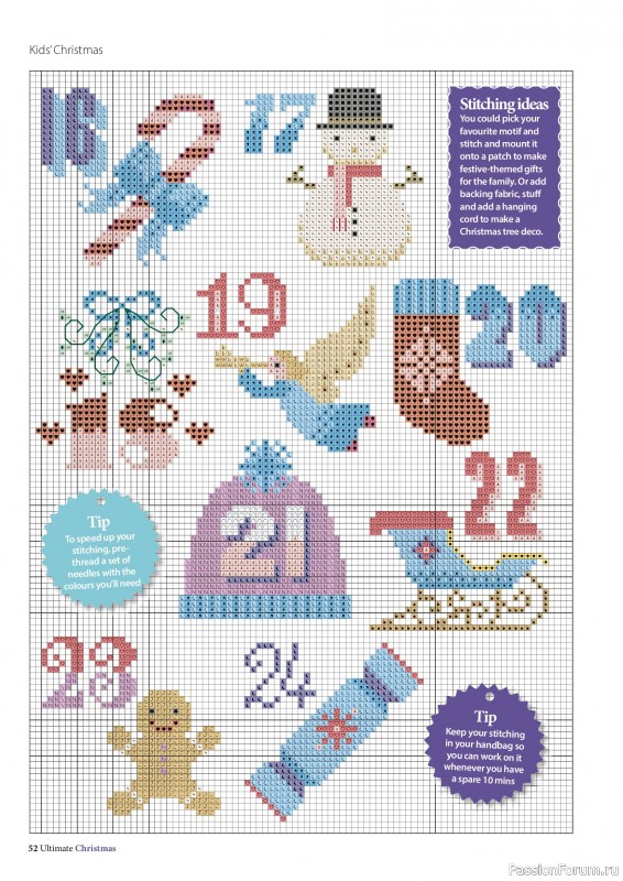 Коллекция вышивки в журнале «Ultimate CrossStitch – Christmas 2026»