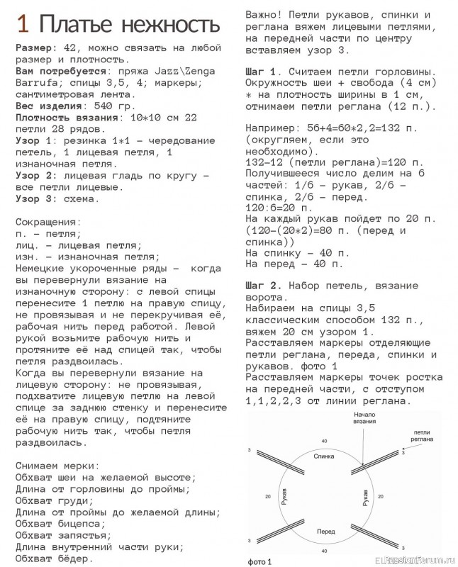 Вязаные модели в журнале «Elizaveta №4 2023»