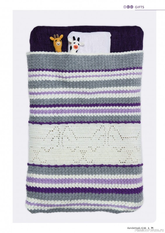 Вязаные проекты крючком в журнале &laquo;Aan de Haak №66 2025&raquo;