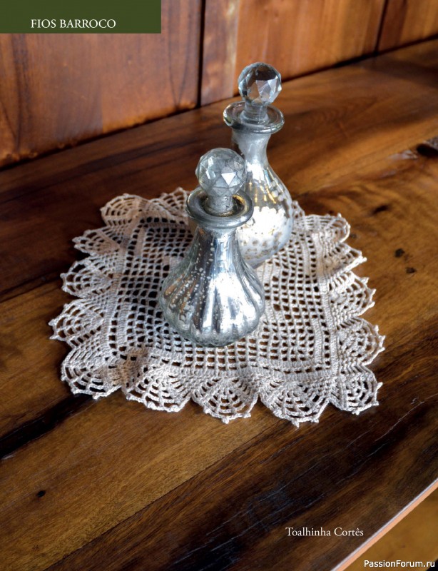 Вязаные проекты крючком в журнале &laquo;Artesanato Simples Ed.87 Croche com Fios Barroco&raquo;