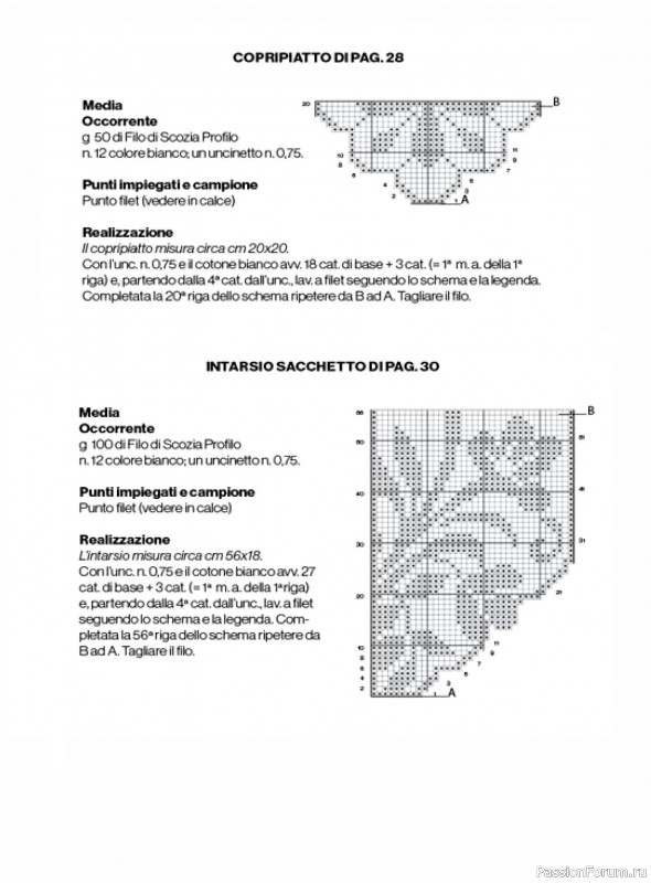 Вязаные проекты крючком в журнале «Profilo Filet №1 2025»