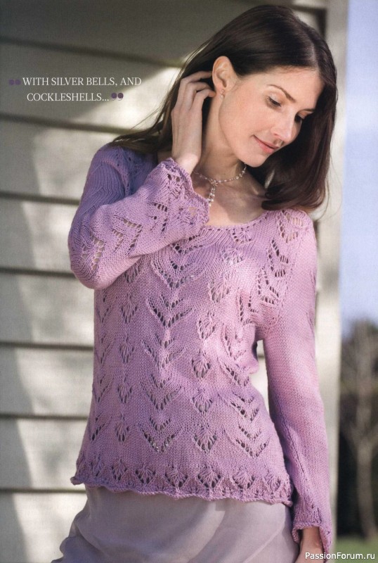 Вязаные проекты спицами в журнале «The Knitter. Lace Collection 2012»