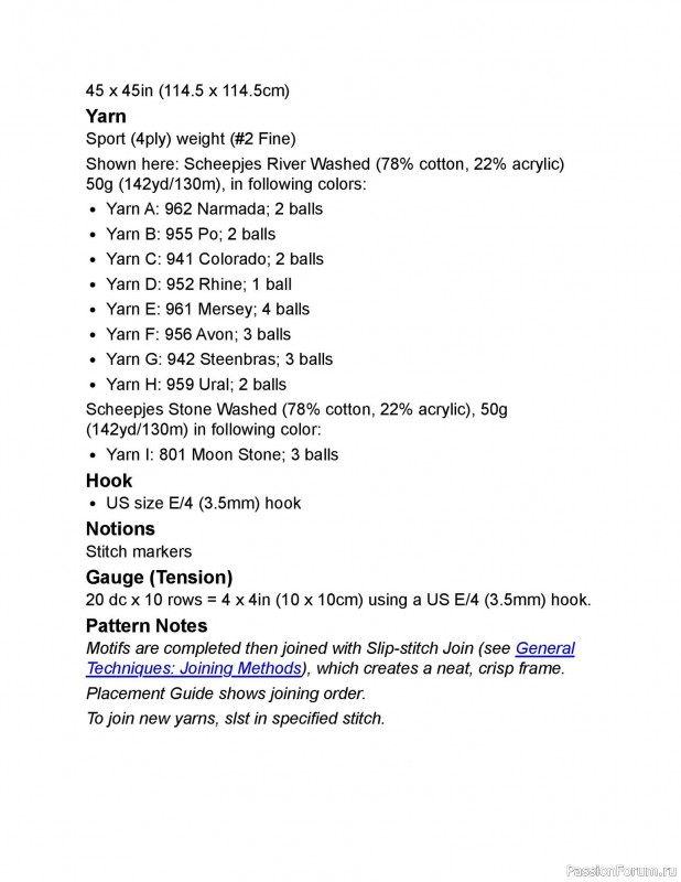 Вязаные проекты в книге «Crochet Modular Blankets»