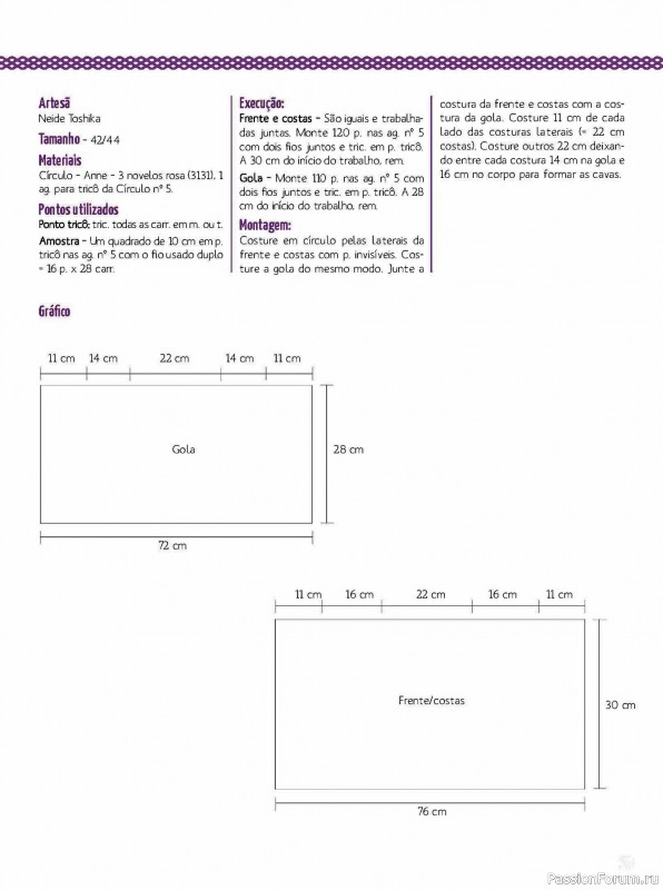 Вязаные проекты в журнале «Artesanato Simples Ed.98 2026»