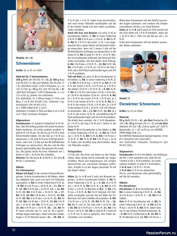 Вязаные проекты в журнале «Meine Hakelwelt Sonderheft HA145 2025»