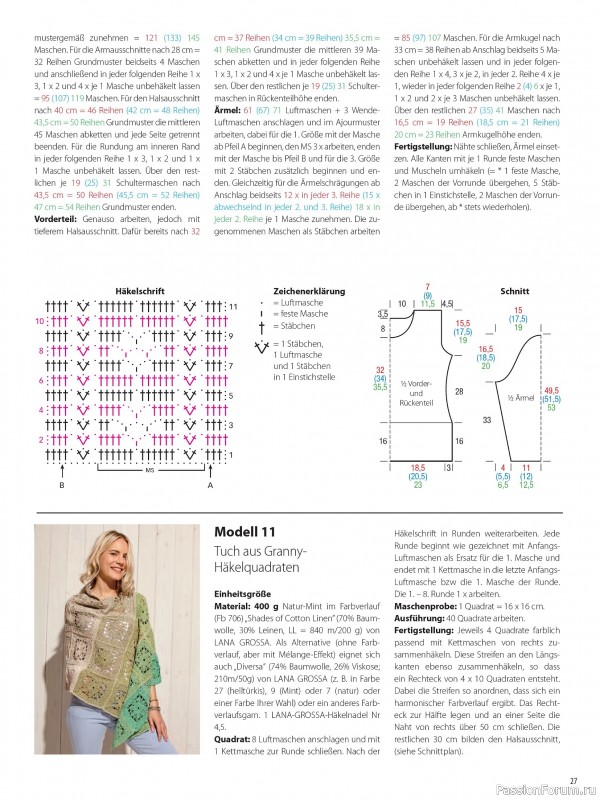 Вязаные проекты в журнале «Meine Strickmode Sonderheft MH075 2026»
