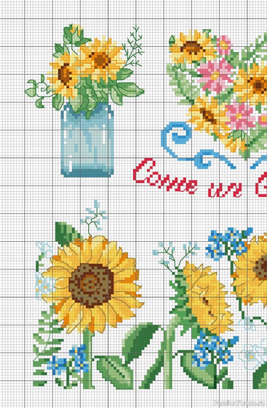 Коллекция проектов для рукодельниц в журнале &laquo;A Punto Croce Fiori - Marzo 2026&raquo;