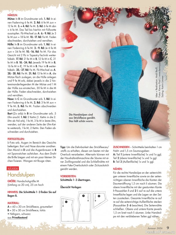 Коллекция проектов для рукодельниц в журнале «Anna Germany №1 2026»