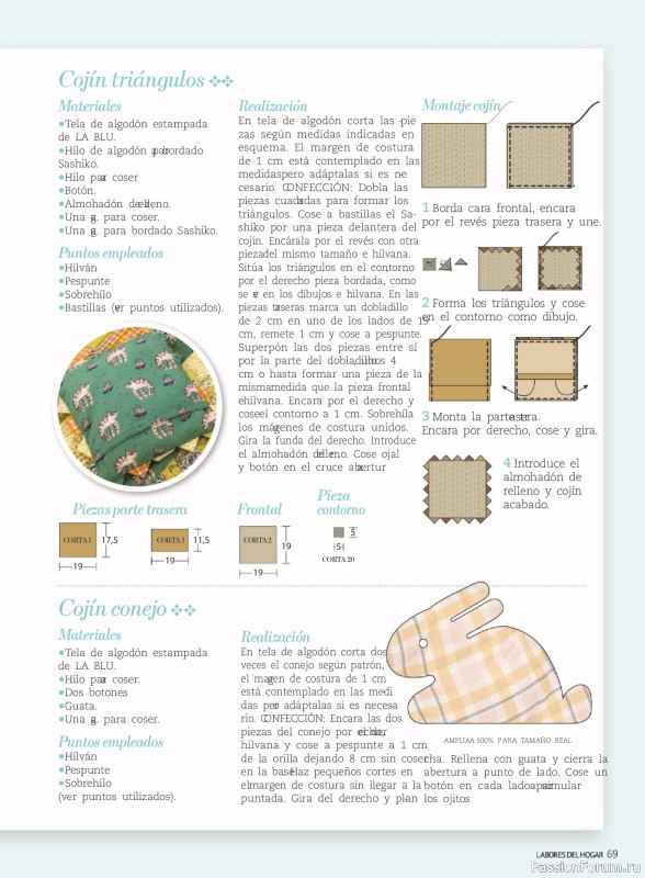 Коллекция проектов для рукодельниц в журнале &laquo;Labores del hogar №793 2025&raquo;