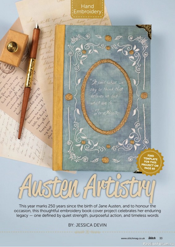 Коллекция проектов для рукодельниц в журнале «Stitch Magazine №158 2025»