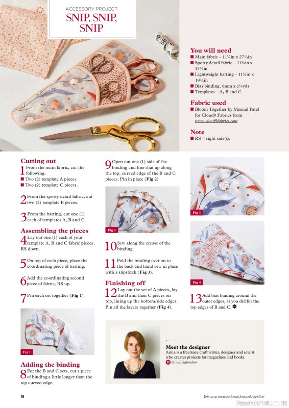 Коллекция проектов для рукодельниц в журнале &laquo;Todays Quilter №139 2026&raquo;