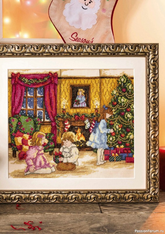 Коллекция вышивки в журнале «Cross Stitch Gold - Christmas Collection 2023»