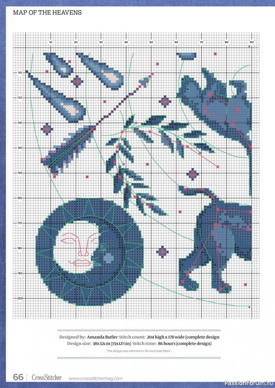 Коллекция вышивки в журнале «CrossStitcher №387 2022»