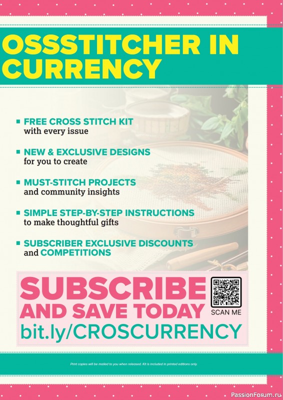 Коллекция вышивки в журнале «CrossStitcher №425 2025»