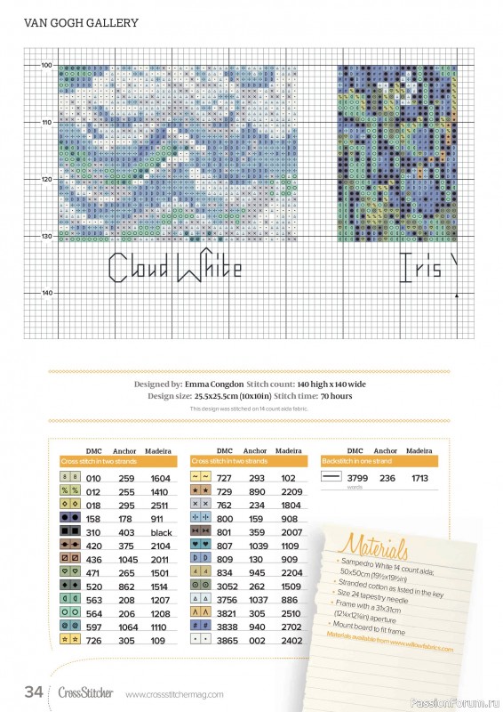 Коллекция вышивки в журнале &laquo;CrossStitcher №434 2026&raquo;