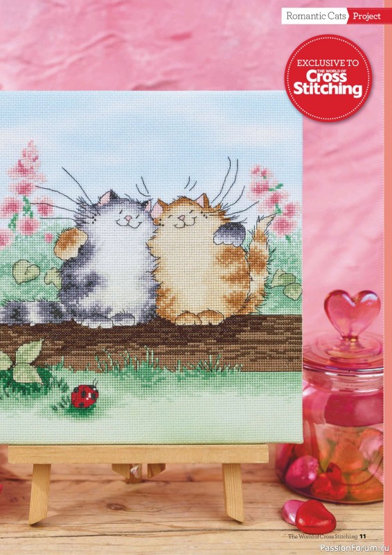 Коллекция вышивки в журнале &laquo;The World of Cross Stitching №368 2025&raquo;