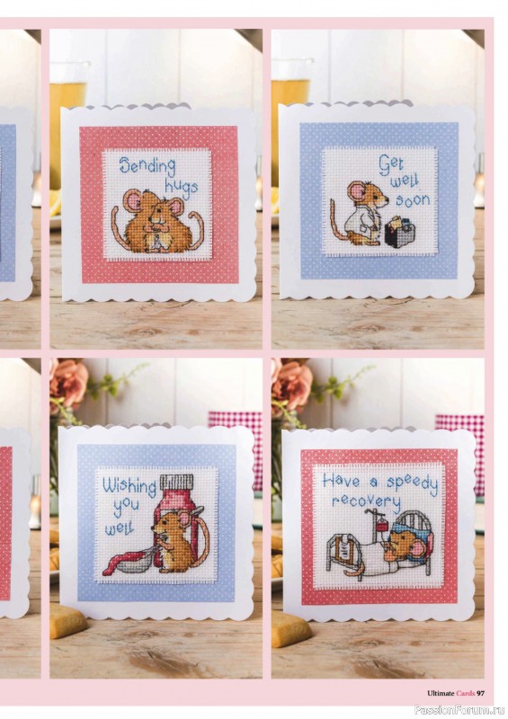 Коллекция вышивки в журнале «Ultimate CrossStitch – Cards 2026»